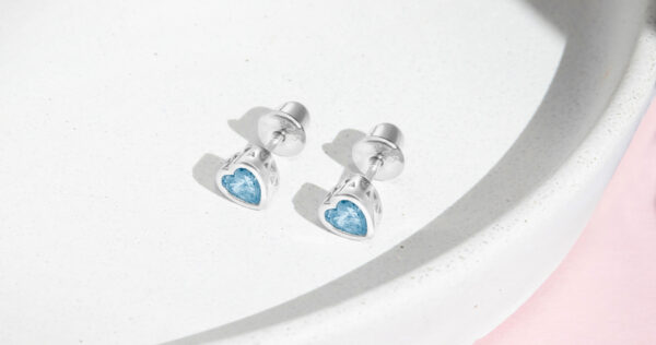 Heart Girls Earrings - Imagen 3